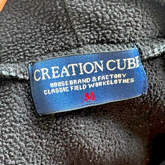 Navy Blue Creation Club Hoodie Size Medium - Picture 3 of 3